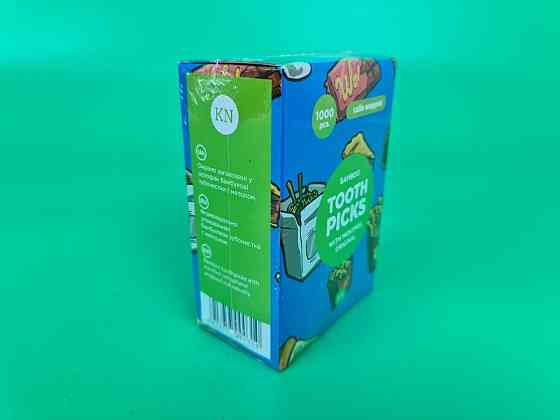 Зубочистка с запахом ментола  в индивидуальной целлофановой упаковке Новое(1000 шт) (1 пачка) Харьков