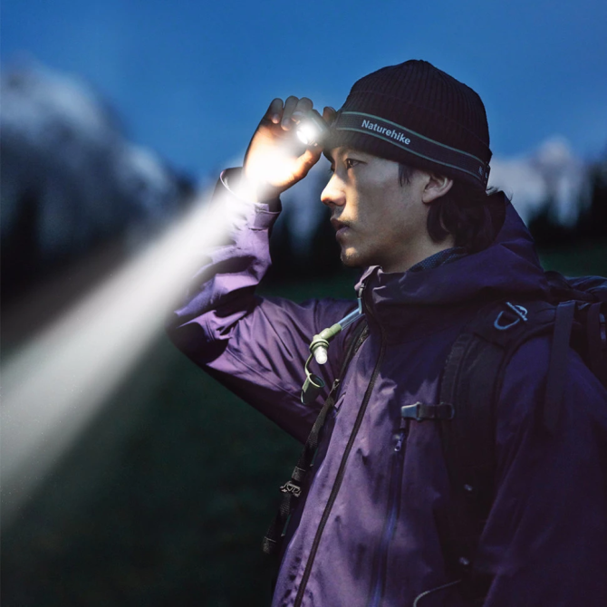 Ліхтар налобний Naturehike CNK2450ZM010 (Коричневий) Вінниця - фото 7