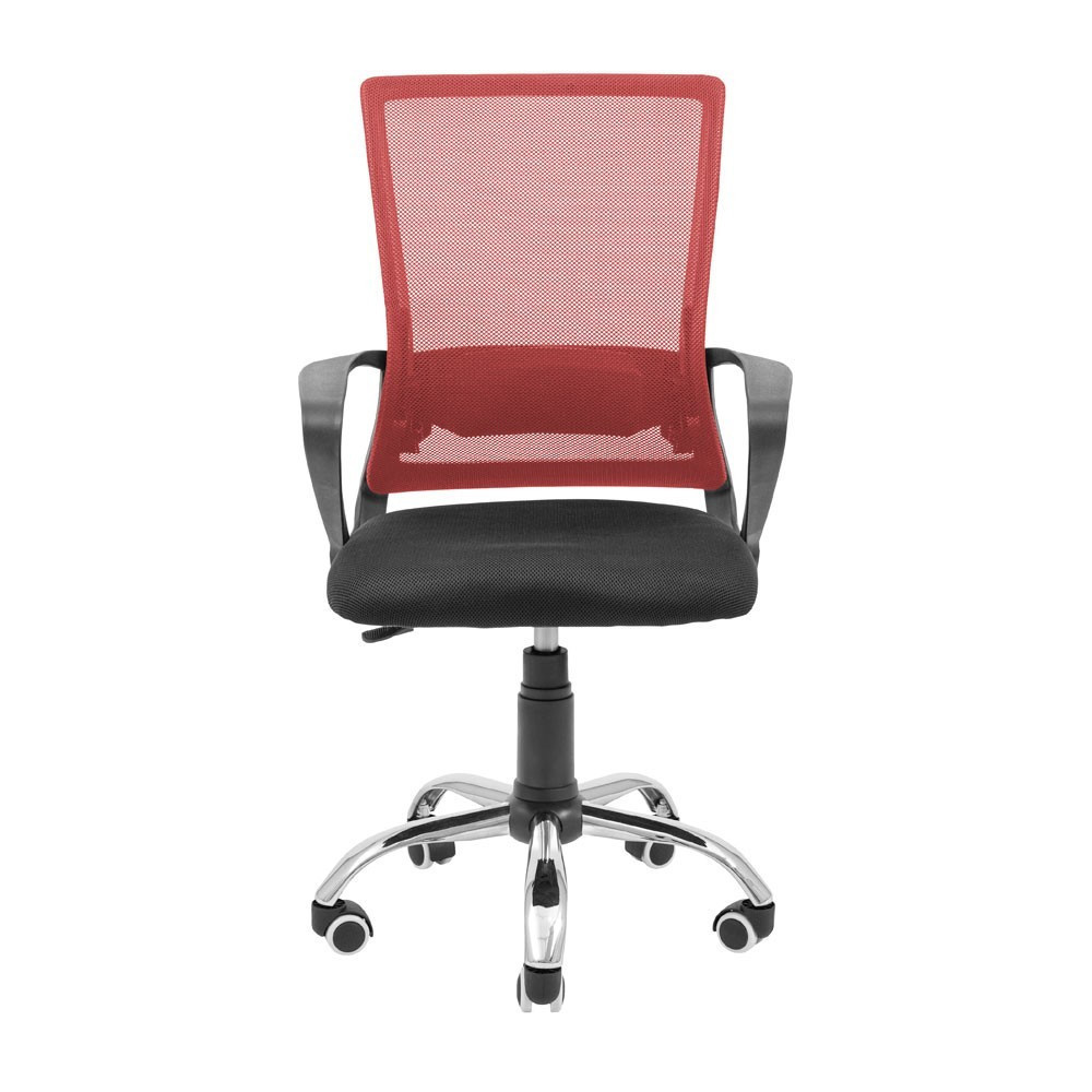 Офисное кресло руководителя Richman Robin Piastra Хром Черно-красный Днепр - изображение 2