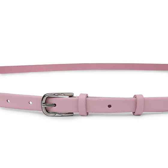 Жіночий ремінь з натуральної шкіри Vintage 20753 Рожевий Київ