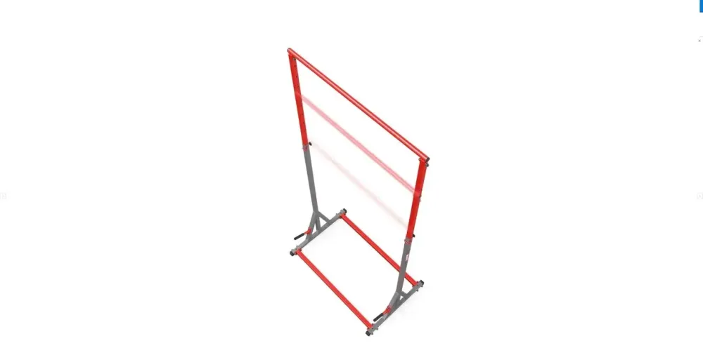 Напольная стойка Турник с упорами для отжимания KZ-017 Спортивные стенки и турники для дома разборная Киев - изображение 6