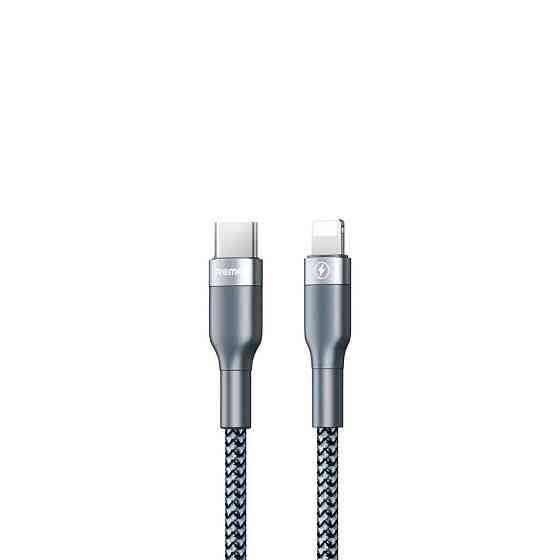 Кабель Remax Sury 2 Type-C to Lightning PD 1M Серый (RC-009-s) Київ