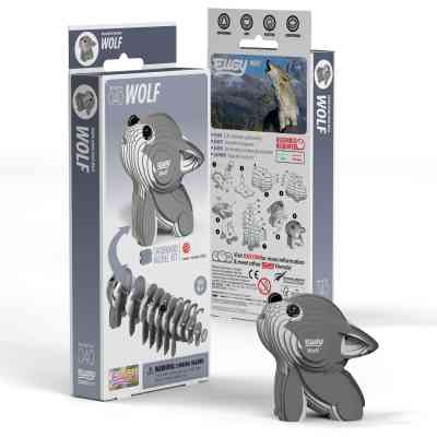 Пазл Eugy 3D Зоопарк Волк (XEG-040) Винница