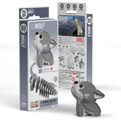 Пазл Eugy 3D Зоопарк Вовк (XEG-040) Вінниця - фото 4