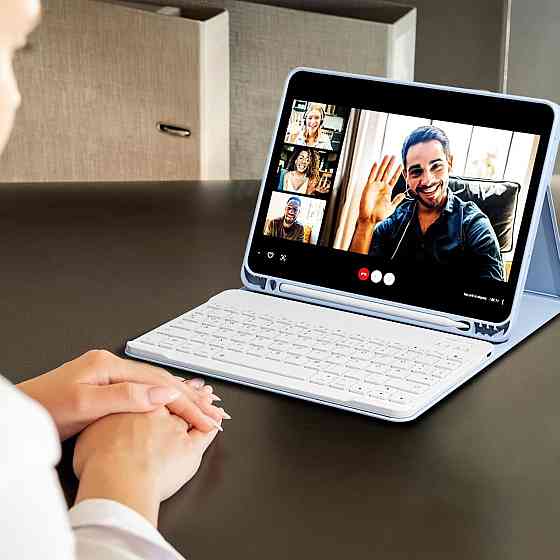 Чехол с клавиатурой для iPad Air 11-inch(M2) 2024/ iPad Air 5 2022/Air 4 2020 10.9/iPad 4-го покол. 10.9 / iPad Pro 11 2018 Днепр