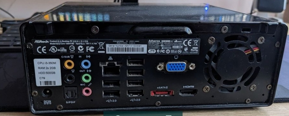 Компактный ПК ASROCK Core 100HT - BD Харьков - изображение 2