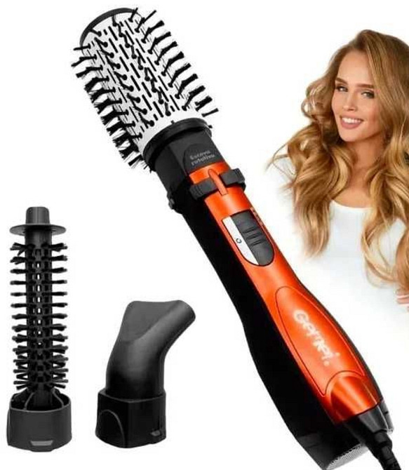 Мультистайлер Gemei GM- 4828  Браш Фен-щітка для волосся Харків - фото 7