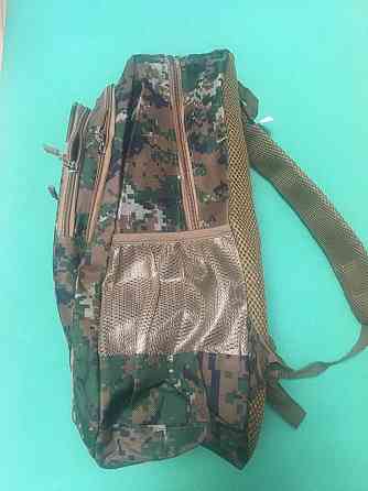 Рюкзак военный тактический зеленый пиксель, размер 50*33*20см, 4 кармана спереди и 2 боковых. Мужской рюкзак Киев