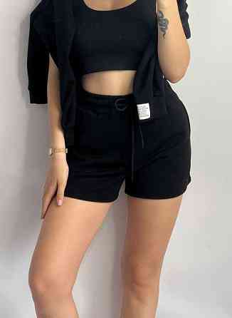 Шорти трикотажні жіночі Чорний M/L Харків