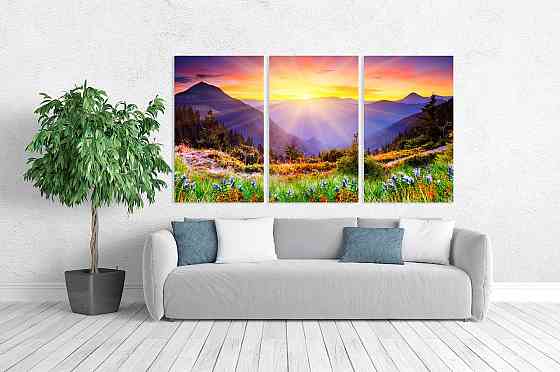 Модульная картина в гостиную / спальню  Природа    ART-227_3A Киев
