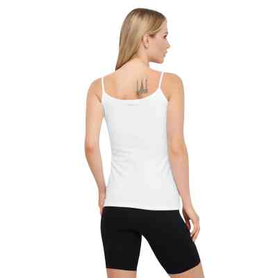 Майка Kappa Top Liscio Spalla Stretta K2306 Bianco білий M (8016279474079) Винница