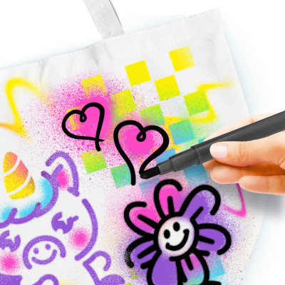 Набор для творчества Canal Toys DIY Airbrush Art Дизайнер (AIR016) Винница - изображение 8