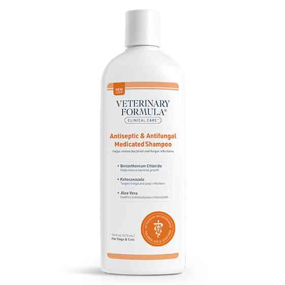 Veterinary Formula Clinical Care Antiseptic&Antifungal Medicated Shampoo ВЕТЕРИНАРНАЯ ФОРМУЛА АНТИСЕПТИЧЕСКИЙ и ПРОТИВОГРИБКОВЫЙ дерматокосметический  Киев
