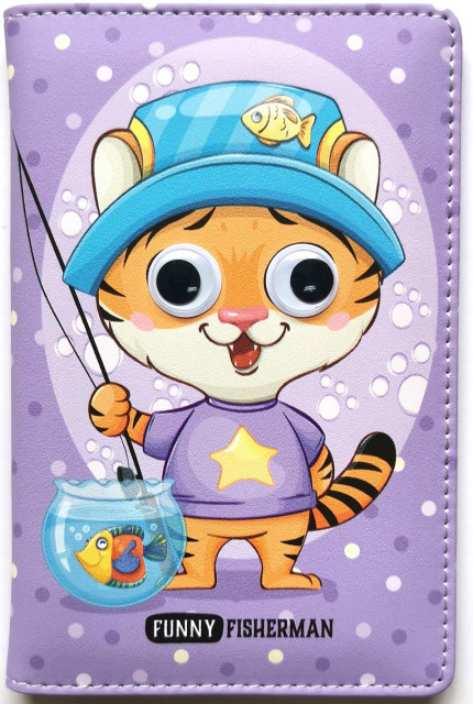 Блокнот дитячий А6/64 арк. "Bourgeois" чисті аркуші, шкірзам обкл, 9354, шт Київ - фото 1