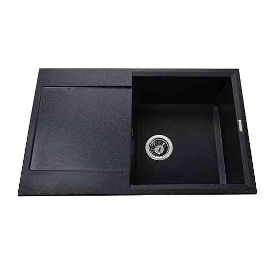 Гранітна мийка Globus Lux KOMO графіт 790х500мм-А0001 Київ