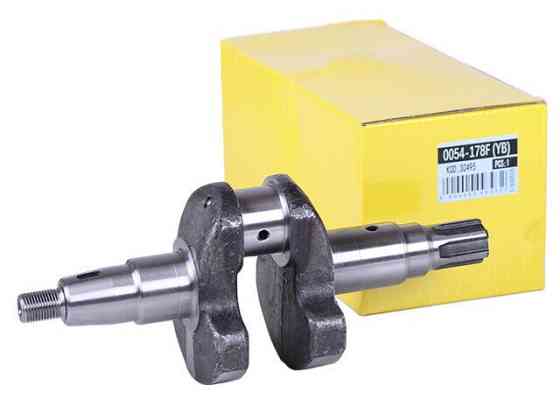 Колінвал голий під шліци на дизельний двигун 178F, діаметр 25 мм Мукачево