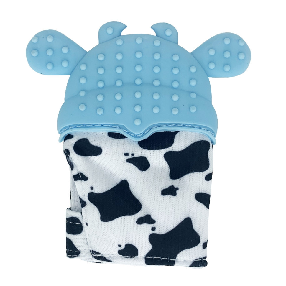 Прорізувач-рукавичка "Корівка" MGZ-0405(Blue) на липучці Вінниця - фото 2