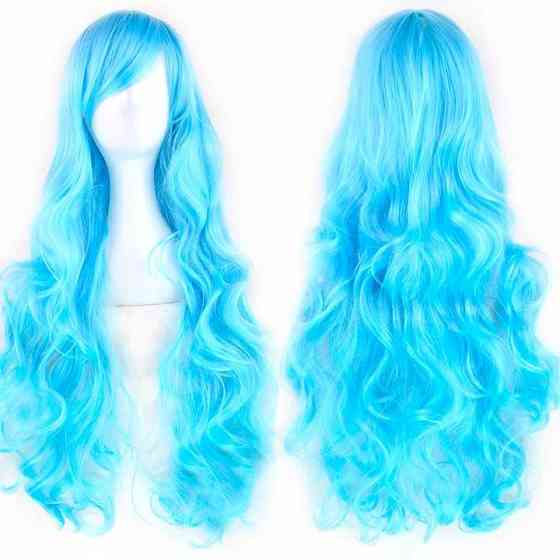 Парик волнистый аниме 80см косплей 