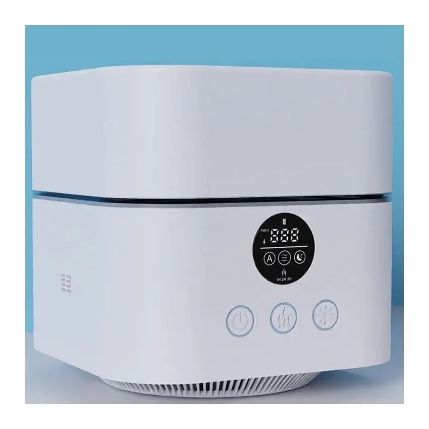 Багатофункціональний очищувач повітря Doctor-101 Porto 4-в-1 із зволожувачем повітря, 4-ст. HEPA-фільтром, іонізатором та нічником Дніпро - фото 13