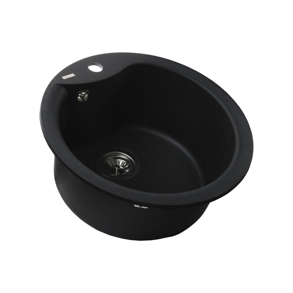 Гранітна мийка Globus Lux ORTA графiт 485мм-А0001 (000021894) Київ - фото 2