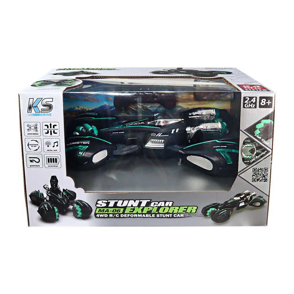 Автомобіль Трюковий на р/к - Lobster (1:14, чорний) Дніпро - фото 7