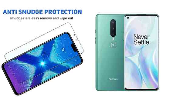 Защитное стекло NeoGlass для OnePlus 8 – ультрапрозрачное и устойчивое Киев