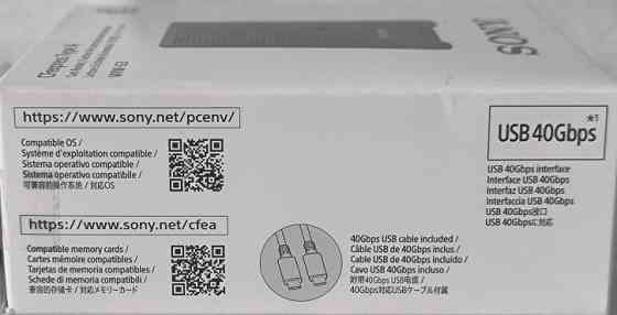 Картрідер Sony MRW-G3 CFexpress Type A USB Type-C 40Gbps (MRWG3.CE7) Харків