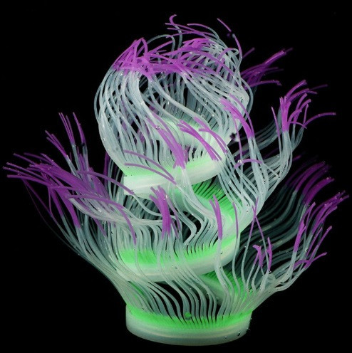 Декор в акваріум силіконовий 50 см різнобарвний Київ - фото 1