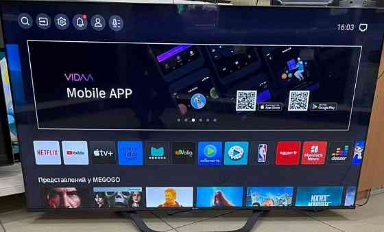 Телевизор Безрамный: 65* (2022) 4K Smart HISENSE 65A66H.Царапина! Харьков