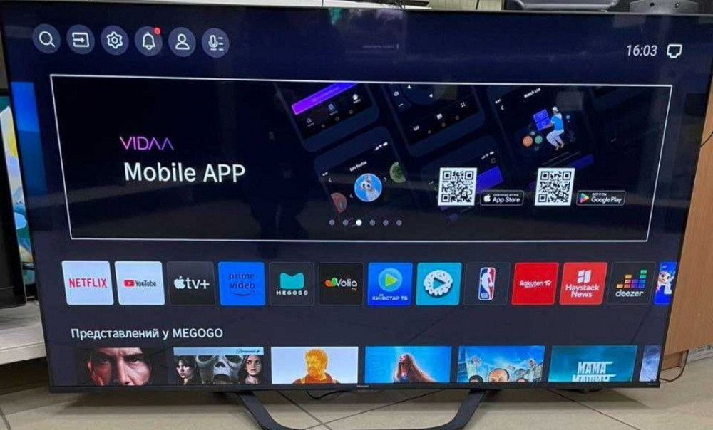 Телевізор Безрамний: 65* (2022) 4K Smart HISENSE 65A66H.Царапина! Харків - фото 6