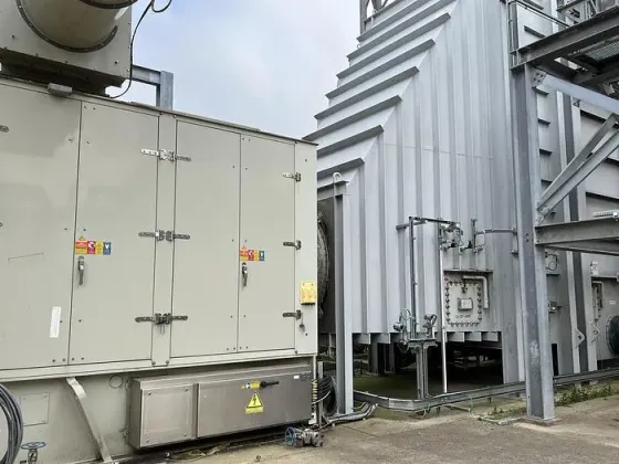 Електростанція на базі Siemens Sst-300 на природному газі та біомасі. Київ