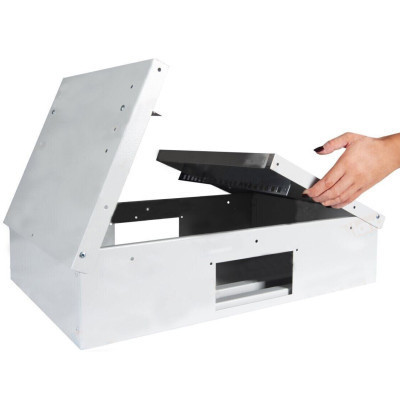 Шафа настінна Hypernet 9U 19" 540x400 SOHO (WMNC-40-9U-SOHO-FLAT) Вінниця - фото 8