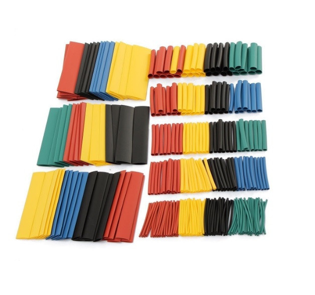 Комплект термоусадочной трубки раб. темп.: от -50 ° C до + 125 ° C, 328шт Полтава - изображение 1