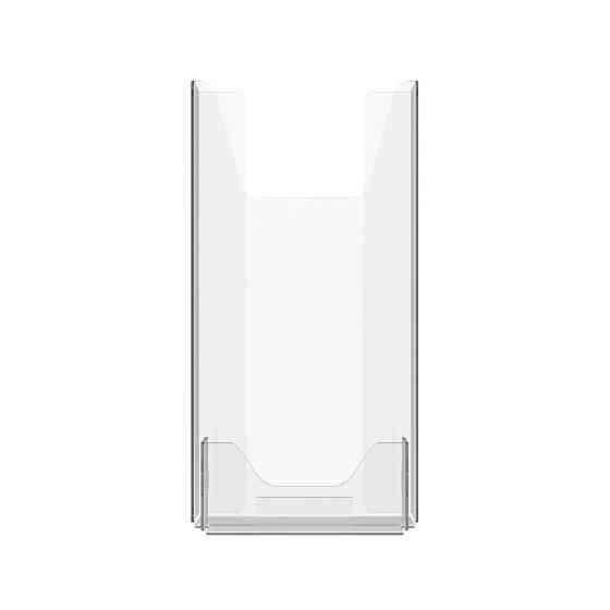 Кишеня EKOSTAR для флаєрів (100х200мм) вертикальний з візитницею на скотчі Київ