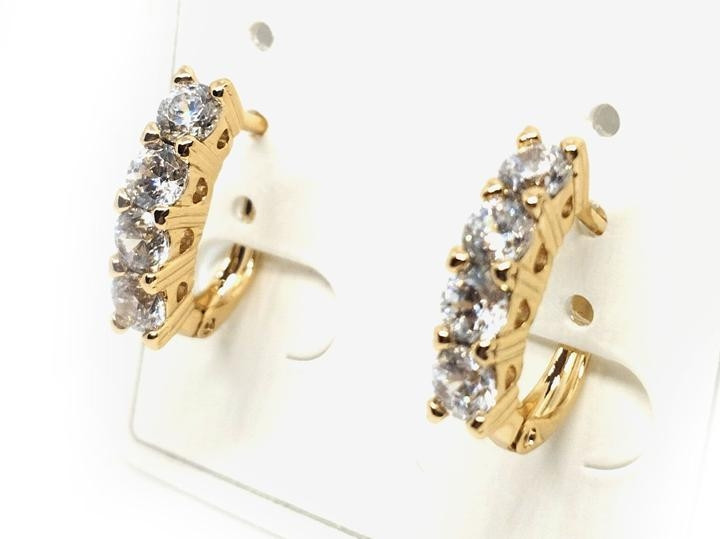 Сережки тренд медична сталь Київ - фото 1