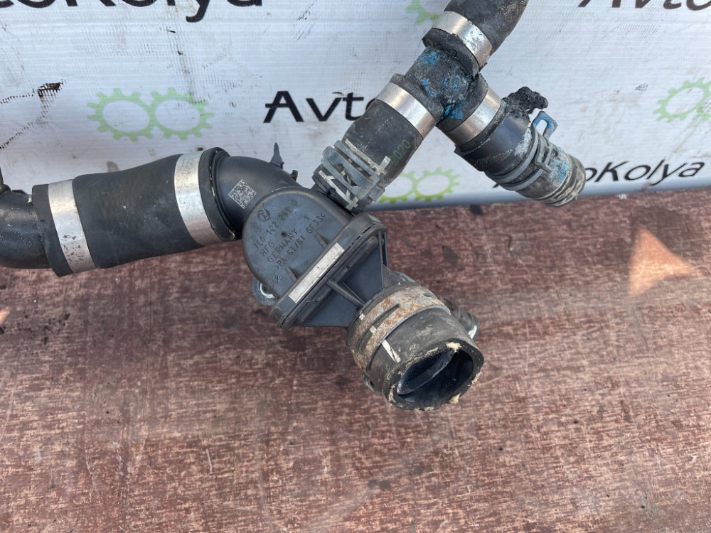 Патрубок охолодження Skoda Octavia 2013-2019 (7E0122291D) Ковель - фото 1