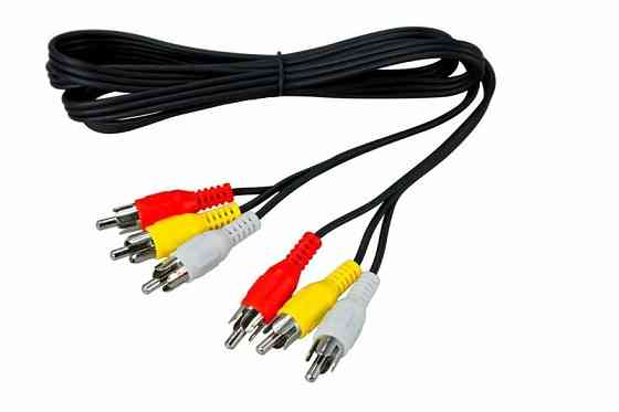 Кабель 3 RCA - 3 RCA 1.5м Луцьк