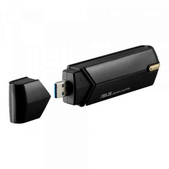 Адаптер Asus USB-AX56 AX1800 USB 3.0 WPA3 MU-MIMO OFDMA (USB-AX56) Київ