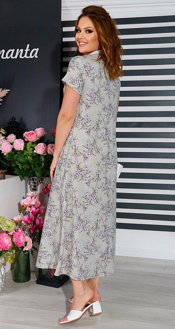 Лаконичное платье с разрезом (42) Киев - изображение 3