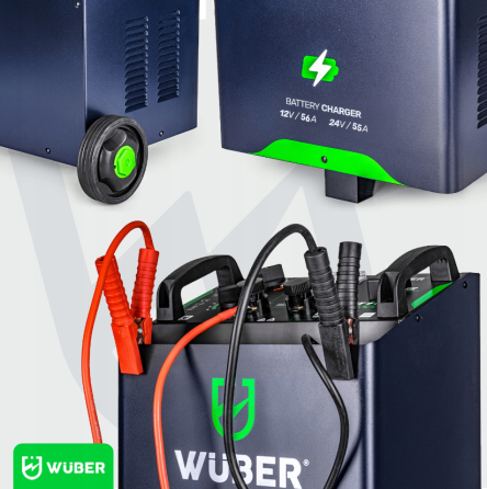 Пуско-зарядное устройство 56А 12/24В 400/700A Wuber (Польша) Киев