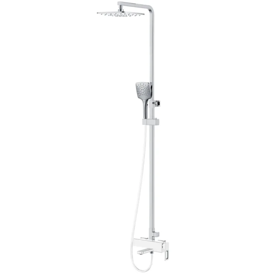 Душова колона зі змішувачем KOER KB-56009-04 3 функціі (Колір хром+білий) (KR5987)   ( 26448 ) Харьков