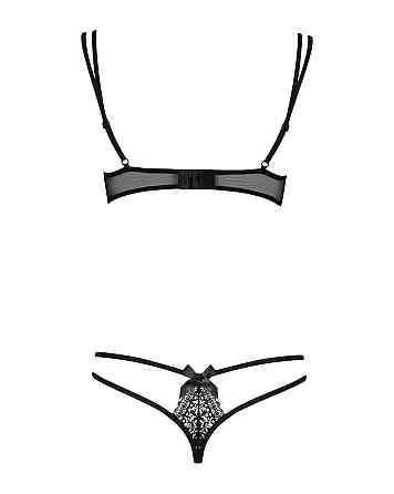 Комплект білизни - Obsessive Intensa Set Black - L/XL Sex Aura Київ