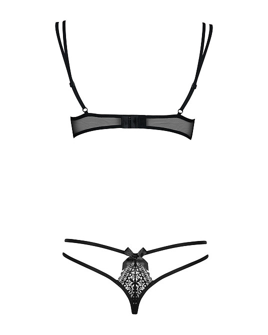 Комплект білизни - Obsessive Intensa Set Black - L/XL Sex Aura Київ - фото 3