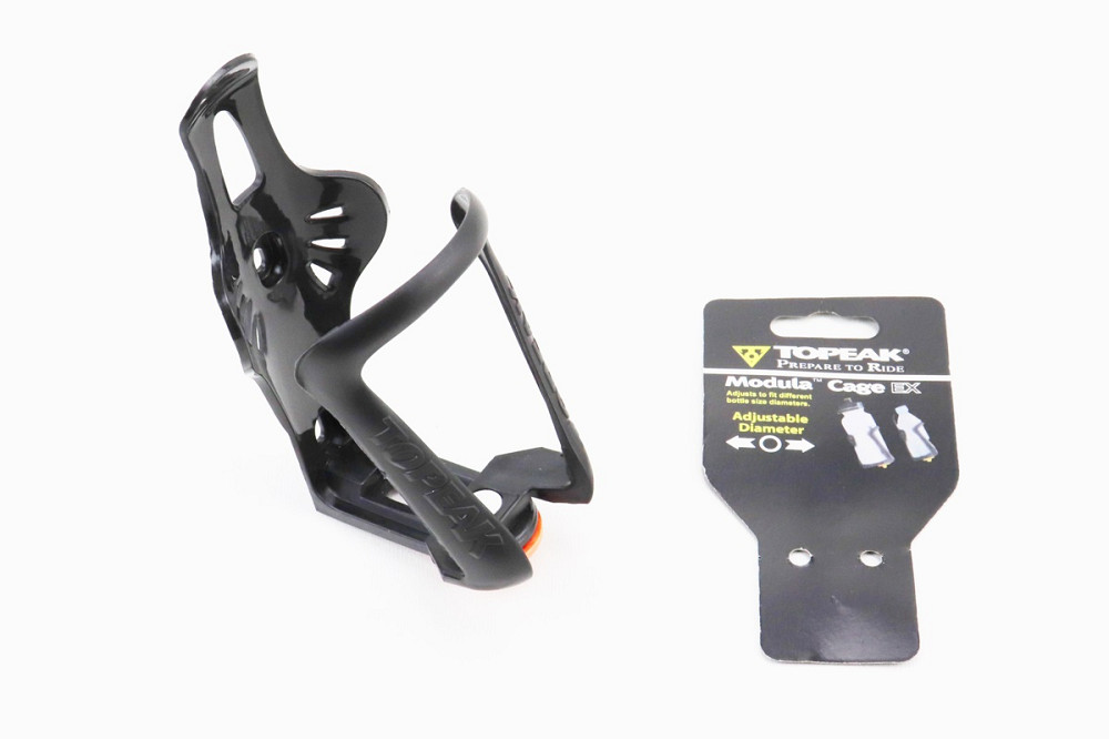 Фляготримач пластиковий з регулюванням під фляги 51-73мм, кріпл. на раму, чорний TMD05B Киев - изображение 1