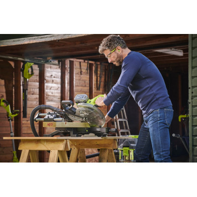 Торцювальна пила Ryobi ONE+ НР RMS18254X-0 18В з протяжкою, диск 254мм, (без АКБ та ЗП) (5133005736) Вінниця - фото 2