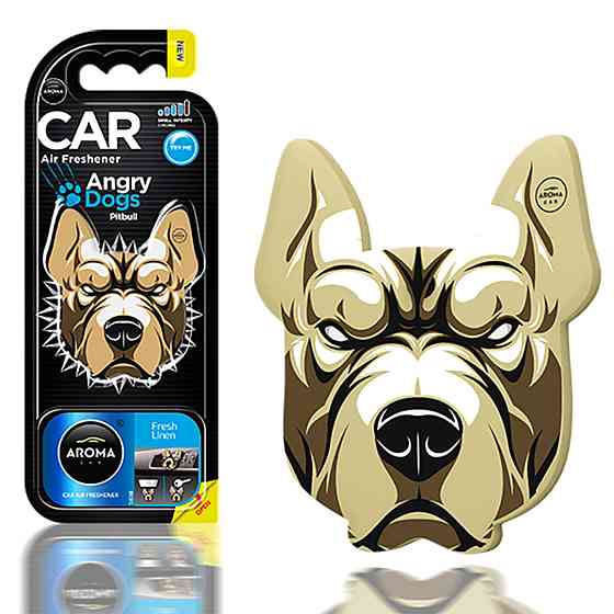 Ароматизатор Aroma Car Angry Dogs - Fresh Linen сухий Київ