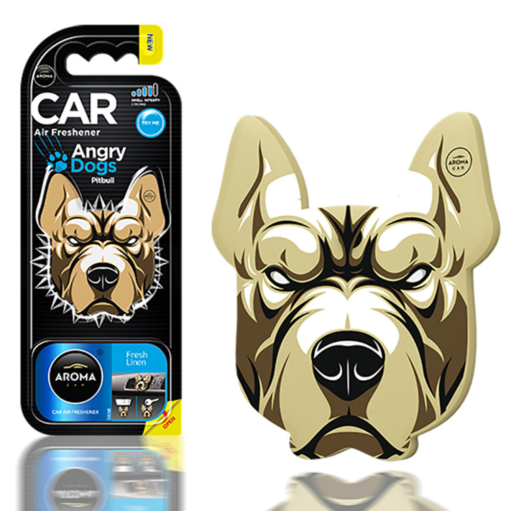 Ароматизатор Aroma Car Angry Dogs - Fresh Linen сухий Київ - фото 1