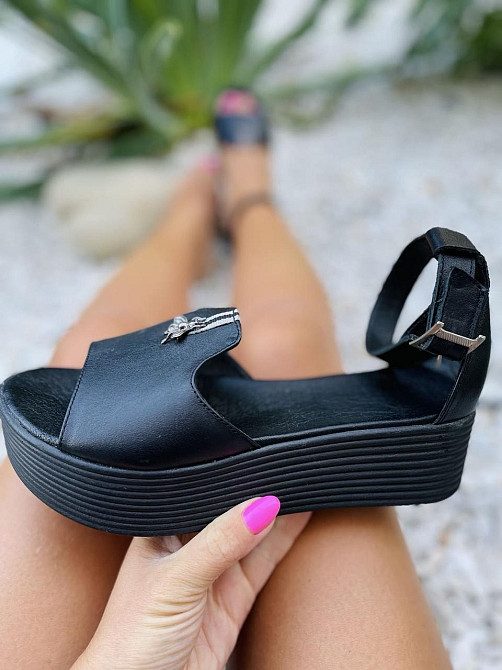 AVALON Босоніжки жіночі AVALON 707 чорні (літо, шкіра натуральна) (3787) Коломыя - изображение 1