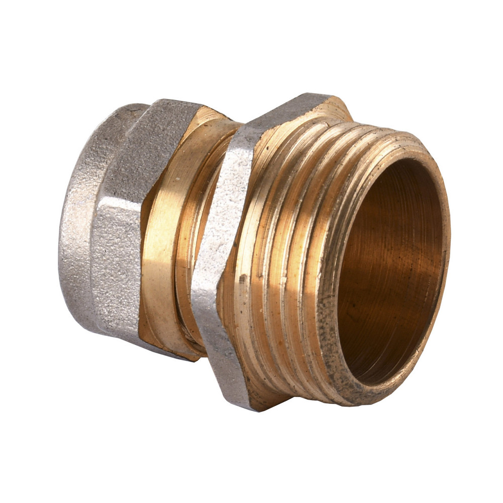 Муфта с наружной резьбой NTM NF-1011 16х1/2″ Киев - изображение 1