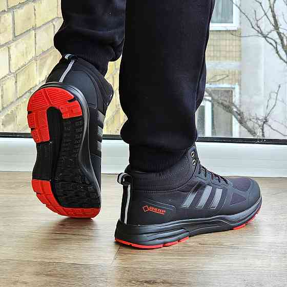 Зимние Кроссовки Adidas Terrex GORE-TEX с МЕХОМ Черные Мужские Адидас Гортекс (размеры: 41,42,43,44,45,46) - 3 Днепр